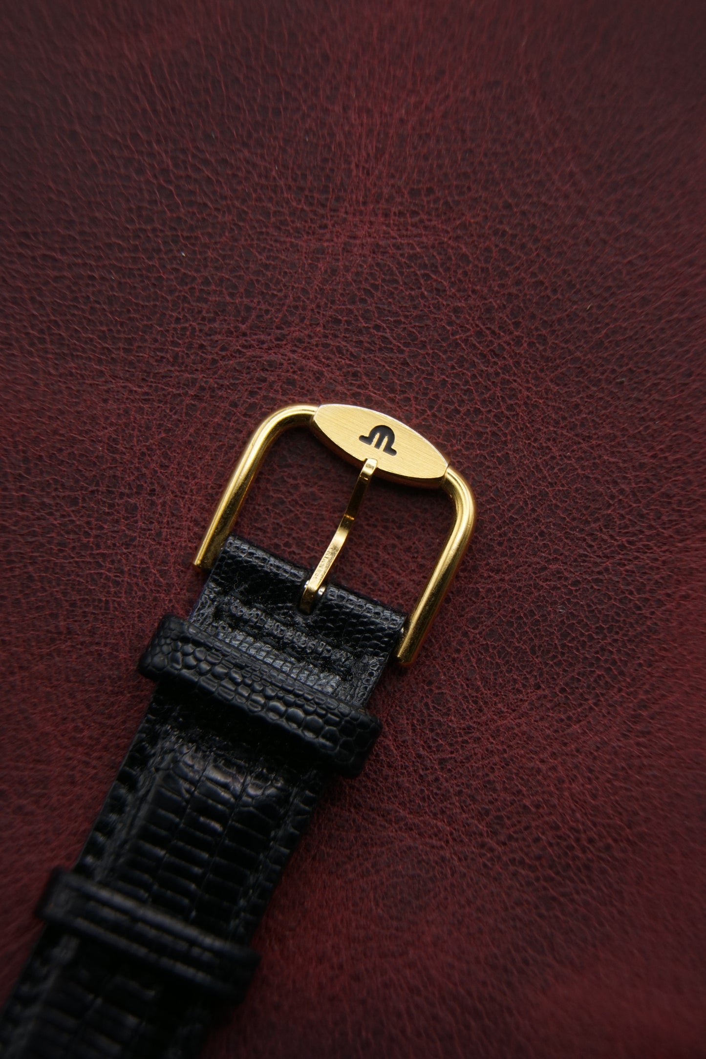 Maurice Lacroix Tank |Schwarzes Ziffernblatt| Full Set!